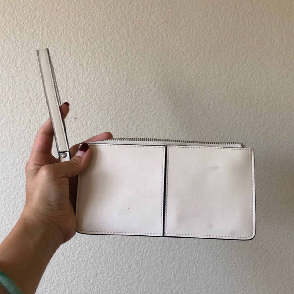 Cream Colored Clutch Purse